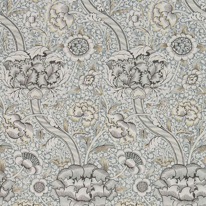 Wandle-behang-Tapete-Morris & Co-Grey/Stone-Rol-216423-Selected Wallpapers
