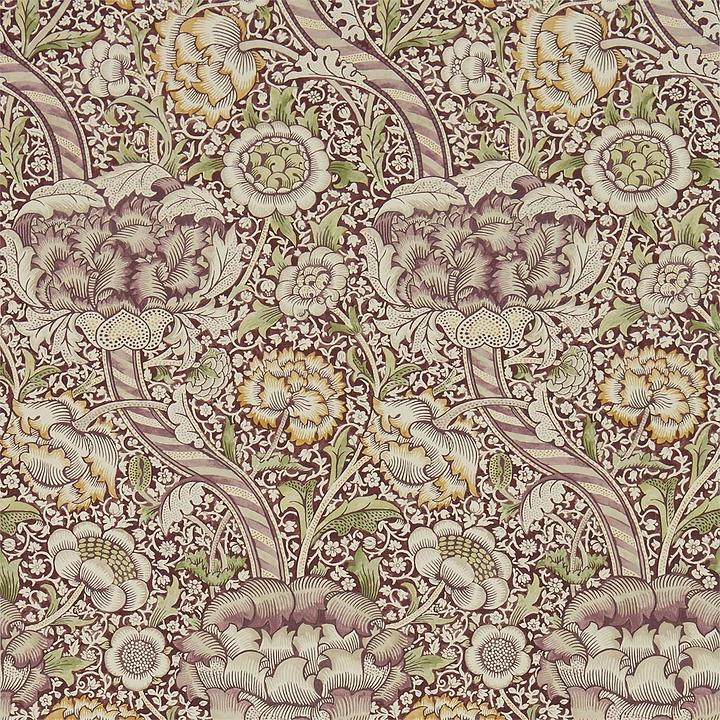 Wandle-behang-Tapete-Morris & Co-Wine/Saffron-Rol-216424-Selected Wallpapers