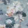 Water Lilies-Behang-Tapete-1838 wallcoverings-Mineral-Rol-2008-143-02-Selected Wallpapers