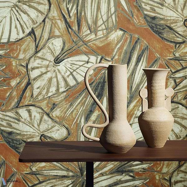 Water Lily-Behang-Tapete-Pierre Frey-Selected Wallpapers