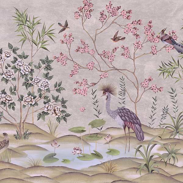 Waterfront-Tapete-Presence-Day Shift-Silk Vinyl-PS104/03-Selected Wallpapers