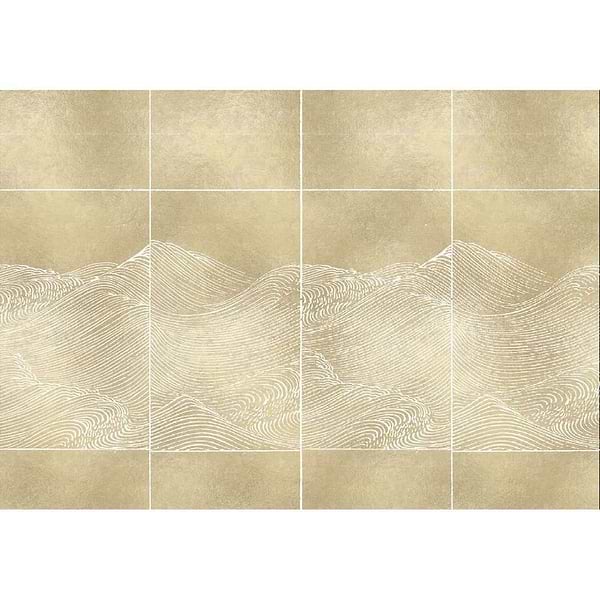 Waves Metallics-Behang-Tapete-Coordonne-Selected Wallpapers