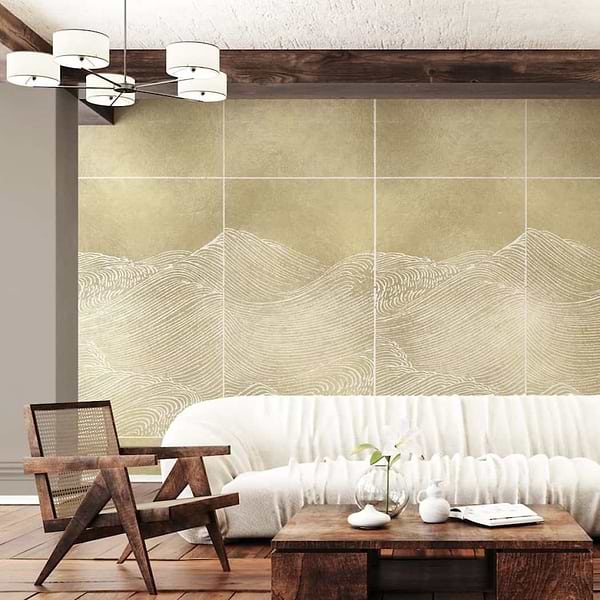 Waves Metallics-Behang-Tapete-Coordonne-Selected Wallpapers