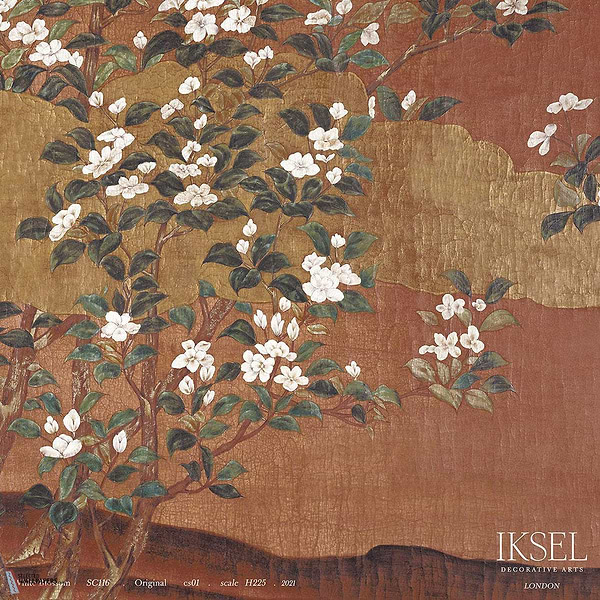 White Blossom-Tapete-Iksel-Original-225 cm-SC116_CS01-Selected Wallpapers