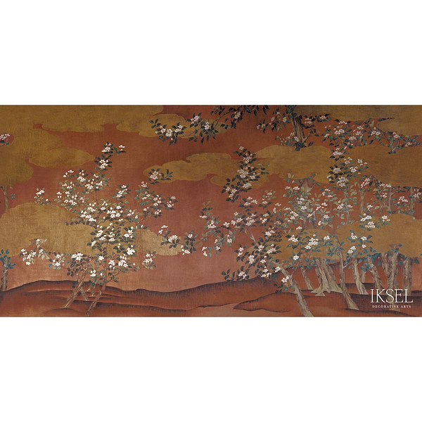 White Blossom-Behang-Iksel-Selected Wallpapers