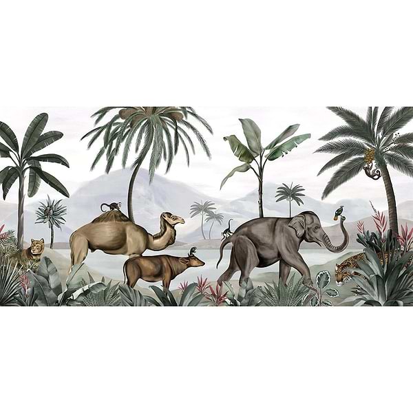 Wild India-behang-Tapete-Les Dominotiers-Selected Wallpapers