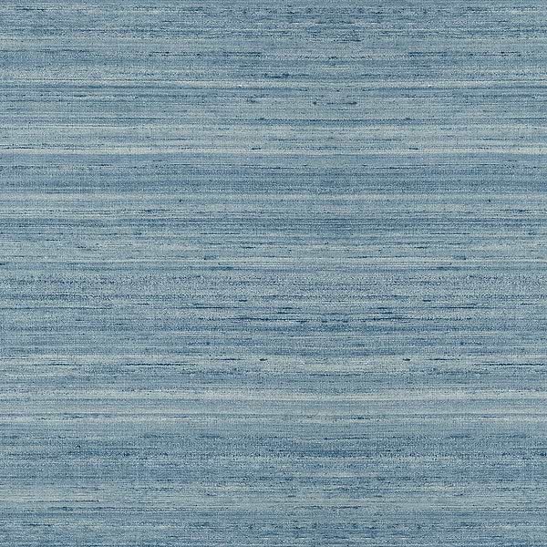 Wild Silk-Behang-Tapete-Thibaut-Blue-Rol-T340-Selected Wallpapers