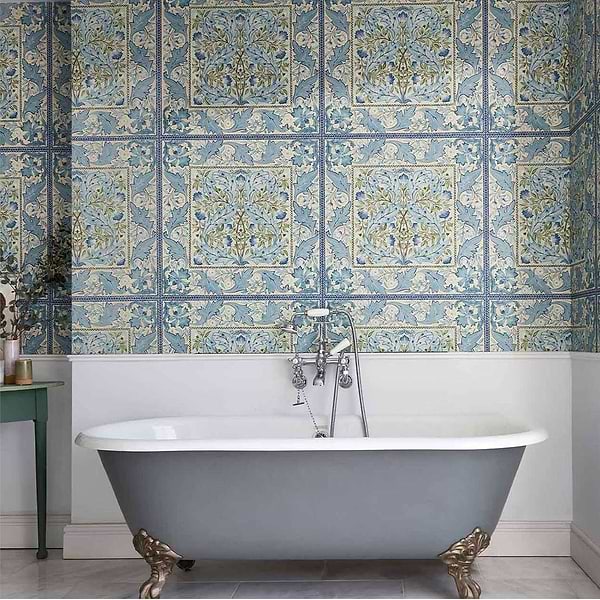 Wilhelmina-behang-Tapete-Morris & Co-Selected Wallpapers
