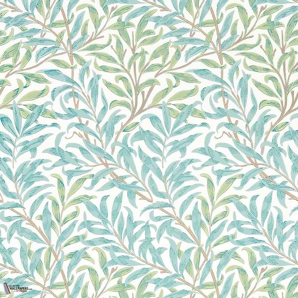 Willow Boughs-behang-Tapete-Morris & Co-Willow/Seaglass-Rol-217083-Selected Wallpapers