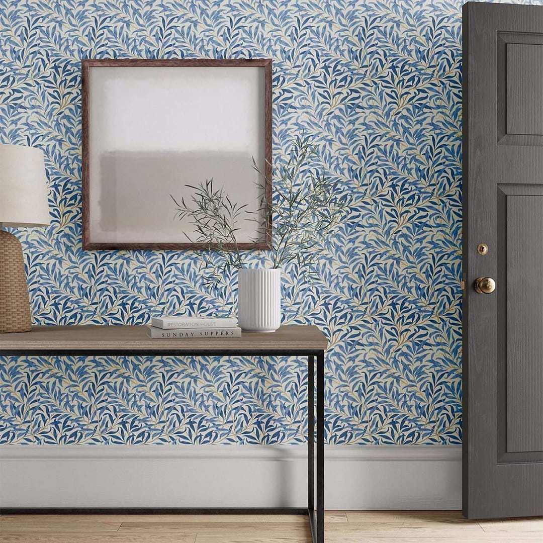 Willow Boughs-behang-Tapete-Morris & Co-Selected Wallpapers