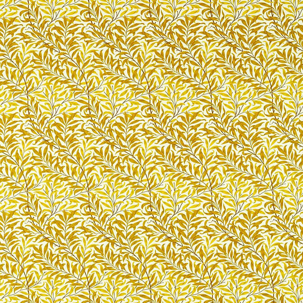 Willow Boughs stof-Fabric-Tapete-Morris & Co-Summer Yellow-Meter (M1)-226979-Selected Wallpapers
