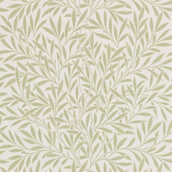 Willow-behang-Tapete-Morris & Co-Olive-Rol-210383-Selected Wallpapers