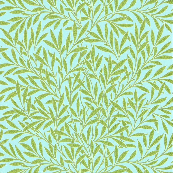 Willow-behang-Tapete-Morris & Co-Sky/Leaf-Rol-216964-Selected Wallpapers