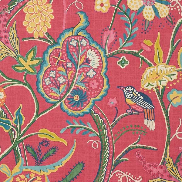 Windsor-Behang-Tapete-Thibaut-Pink-Rol-T14302-Selected Wallpapers