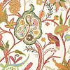 Windsor-Behang-Tapete-Thibaut-Cream and Red-Rol-T14305-Selected Wallpapers