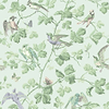 Winter Birds-Behang-Tapete-Cole & Son-Lilac & Teal-Rol-100/2007-Selected Wallpapers