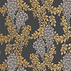 Wisteria-Behang-Tapete-Farrow & Ball-Off Black-Rol-BP2206-Selected Wallpapers
