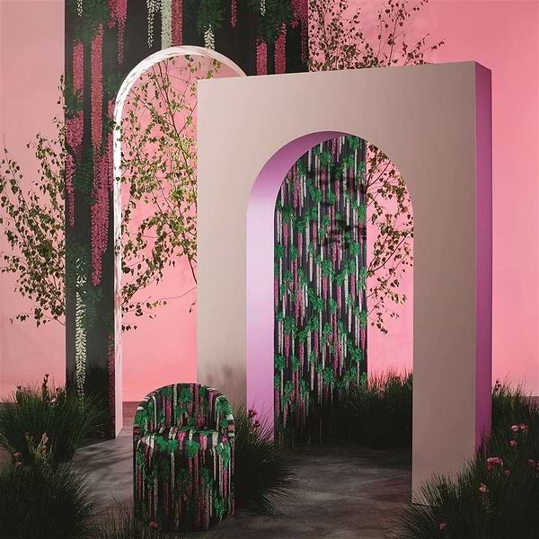 Wisteria-behang-Tapete-Designers Guild-Selected Wallpapers