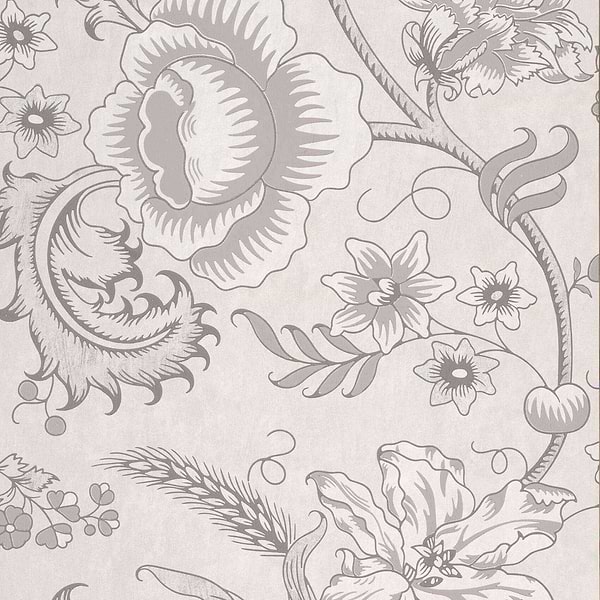 Woodblock Trail-behang-Tapete-Little Greene-Abbot-Rol-0291WOABBOT-Selected Wallpapers