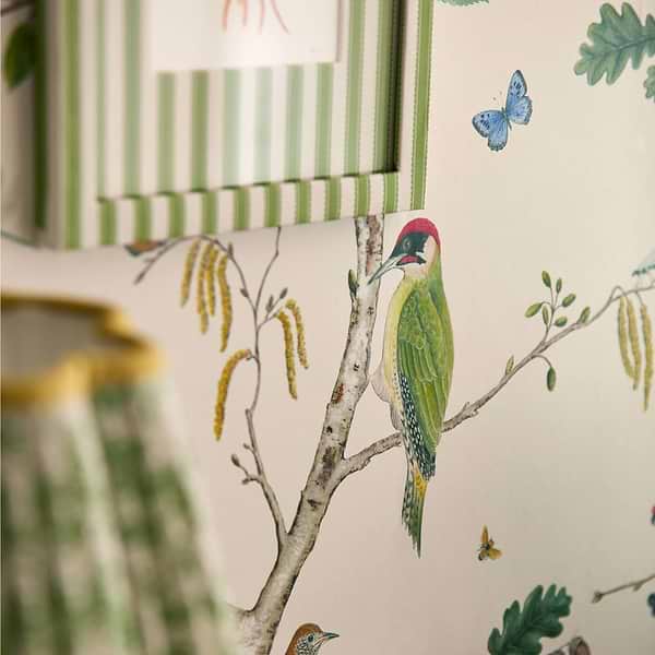 Woodland Chorus-behang-Tapete-Sanderson-Selected Wallpapers