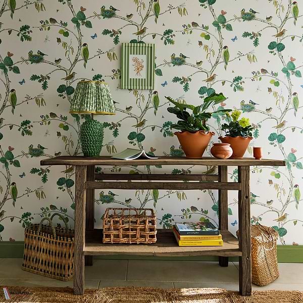 Woodland Chorus-behang-Tapete-Sanderson-Selected Wallpapers