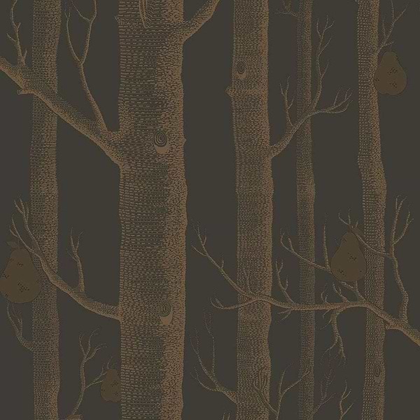Woods & Pears-behang-Tapete-Cole & Son-Metallic Bronze-Rol-95/5028-Selected Wallpapers