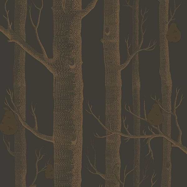 Woods & Pears-behang-Tapete-Cole & Son-Metallic Bronze-Rol-95/5028-Selected Wallpapers