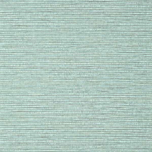 Woody Grass-Behang-Tapete-Thibaut-Aqua and Grey-Rol-T351-Selected Wallpapers