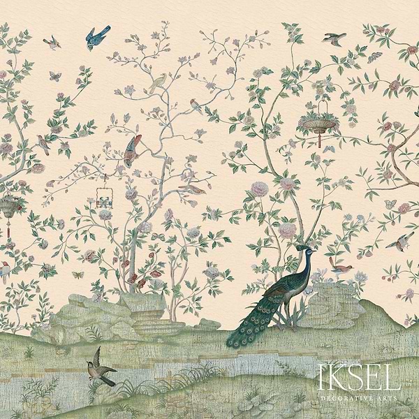 Xanadu Landscape-behang-Iksel-Blush-225 cm-SC117_CS22-Selected Wallpapers