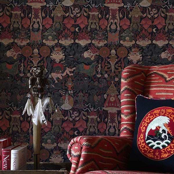 Yama Dharmaraja-behang-Tapete-Mind the Gap-Selected Wallpapers