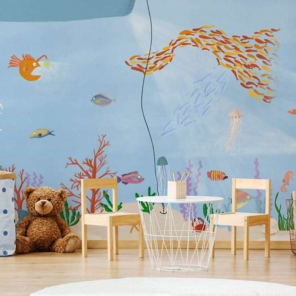 Yellow Submarine-behang-Tapete-Coordonne-Selected Wallpapers