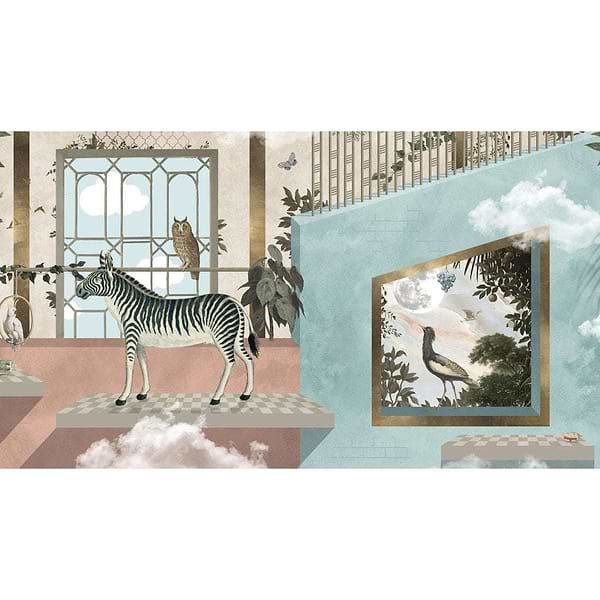 Zebra's Playground-behang-Tapete-Muance-Selected Wallpapers