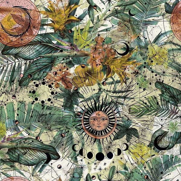 Zodiac-behang-Tapete-Inkiostro Bianco-1-Vinyl 68 cm-INKDDNL2001-Selected Wallpapers