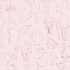 Zoology-behang-Tapete-Coordonne-Candy-Rol-9700181-Selected Wallpapers