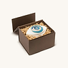 Protected with Positivity - Evil Eye Ceramic Statue