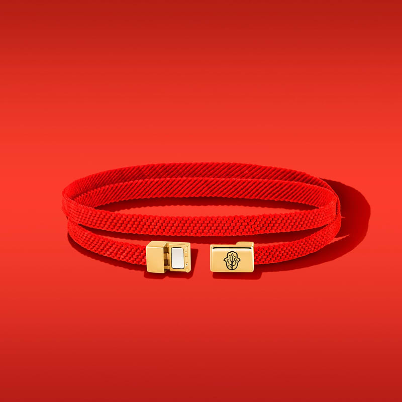 Magnetic Charisma - Red String Wrap Bracelet