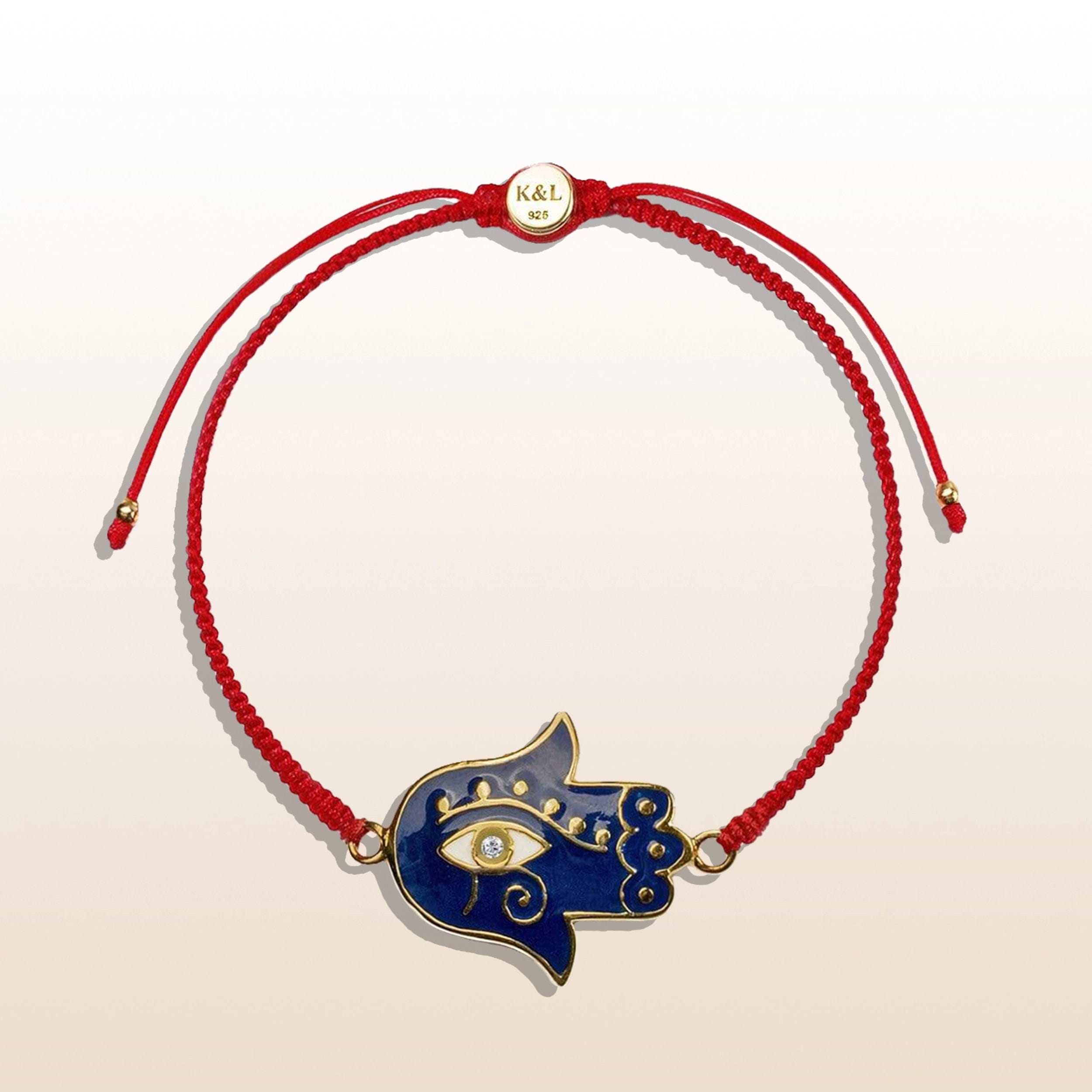 Picture of Healing Strength - Eye of Horus Red String Bracelet