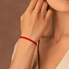 Beat Anxiety - Red String Amethyst Evil Eye Charm Bracelet
