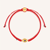 Picture of Ultimate Safeguard Red String Evil Eye Amethyst Bracelet