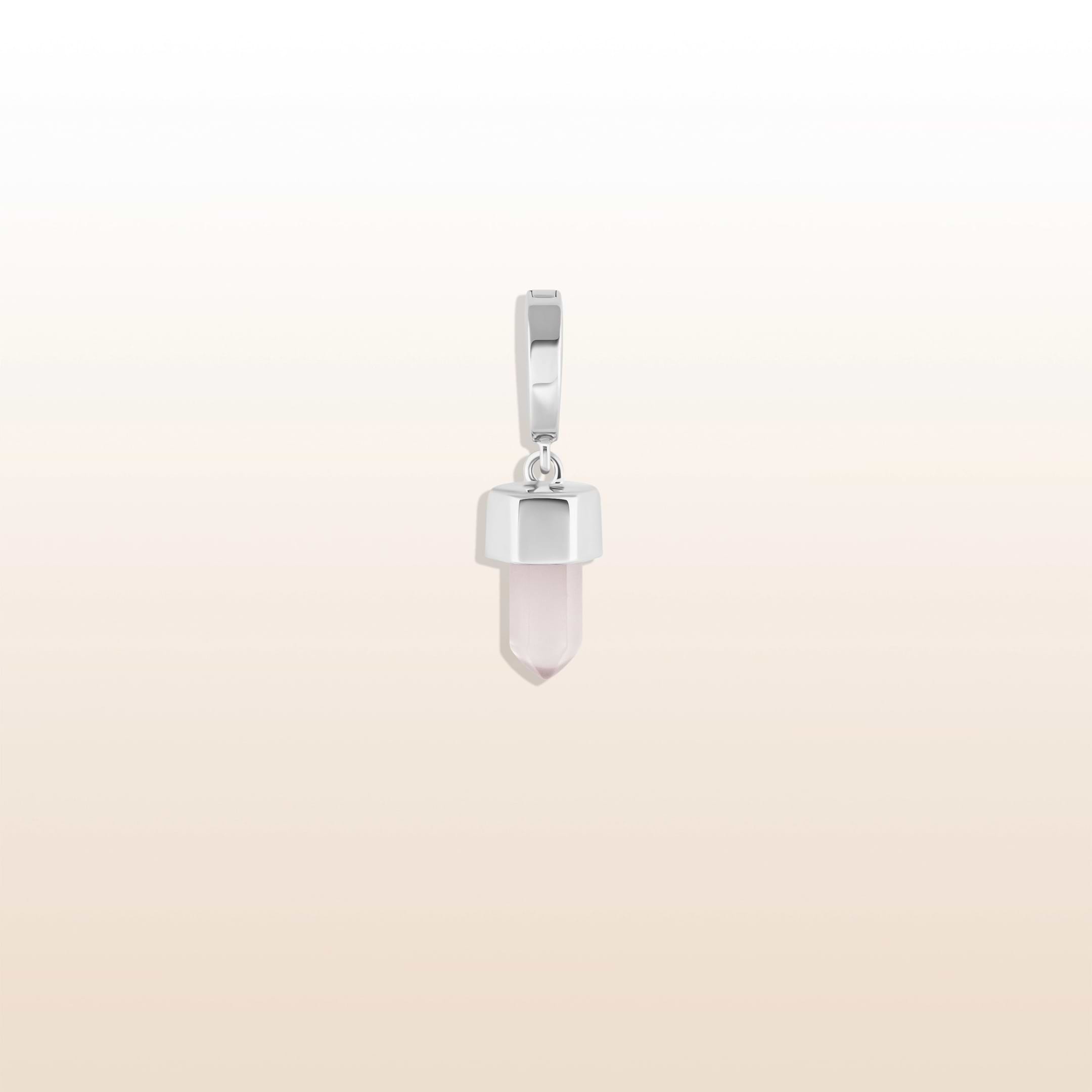 Picture of Absolute Adoration - Rose Quartz Pointer Charm