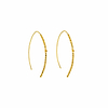 Karma and Luck  Earrings  -  Divine Protection - Evil Eye Hoop Earrings