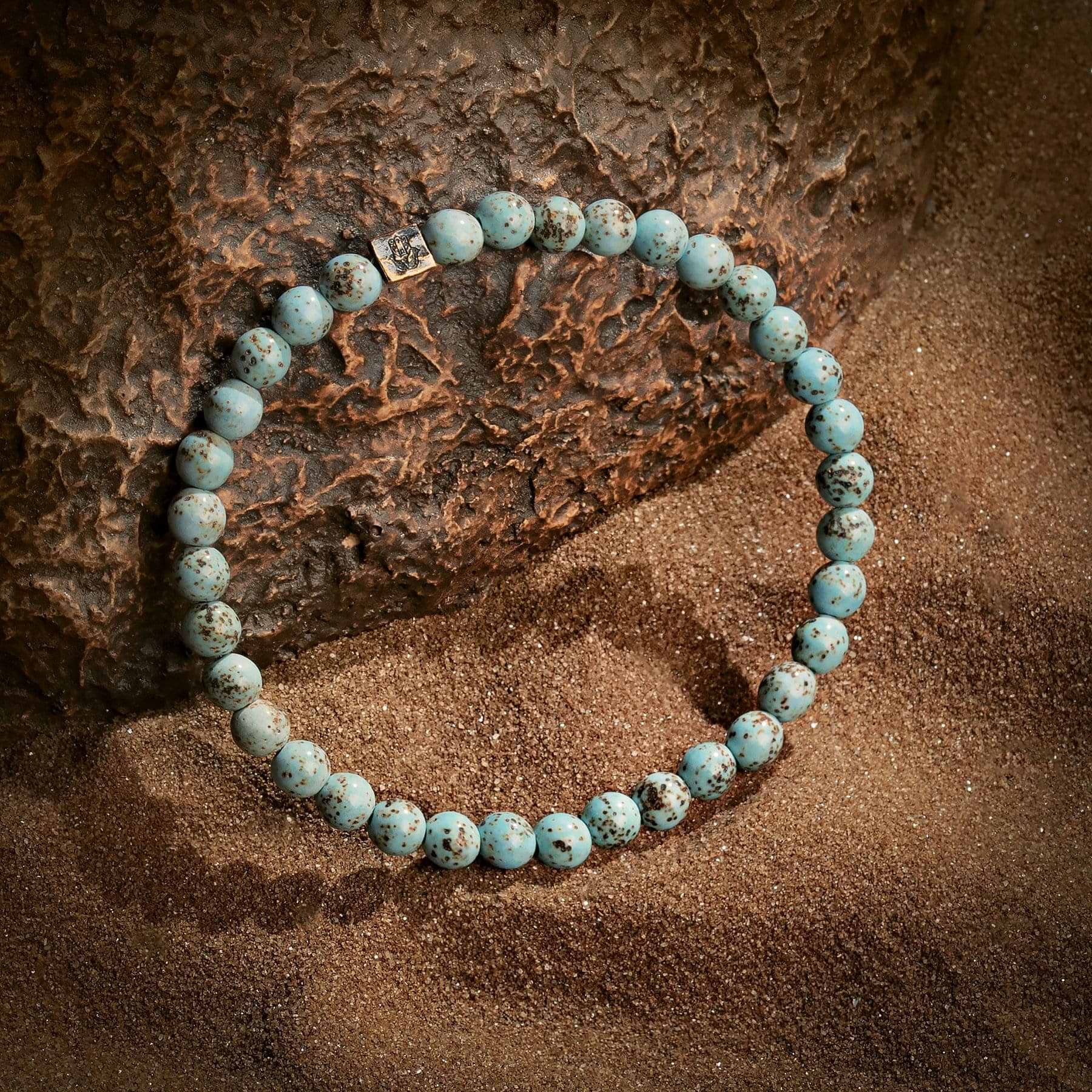 Karma and Luck  Bracelet  -  Healing Power - Turquoise Stone Bracelet