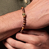 Karma and Luck  Bracelet  -  Mystical Enlightenment - Agarwood Evil Eye Hamsa Charm Bracelet