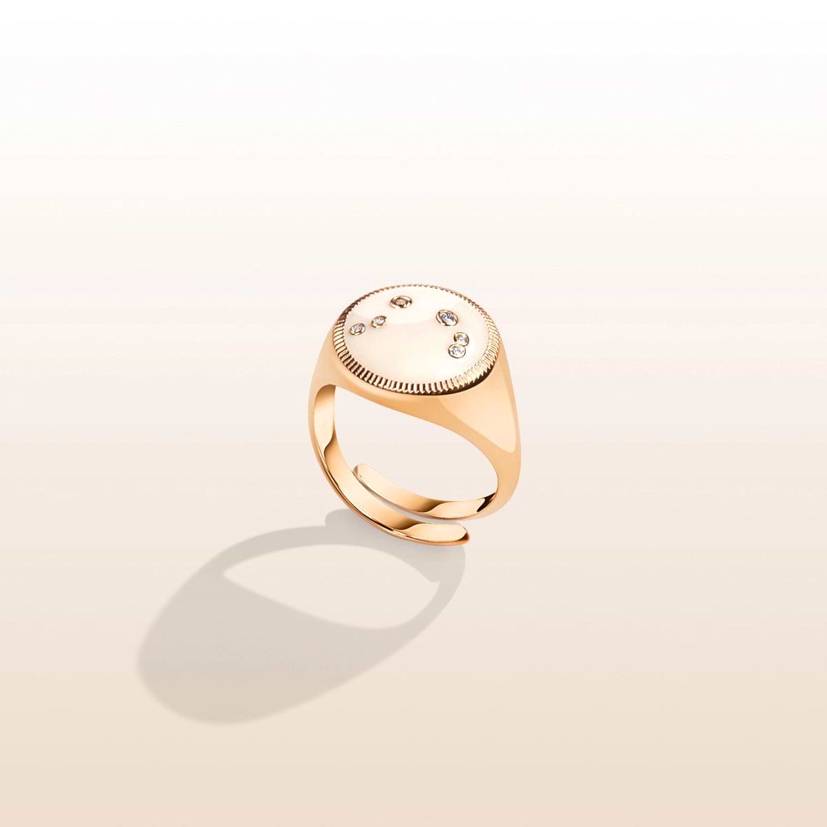 Picture of Dynamic & Confident - Aries Constellation Ring