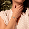 Karma and Luck  Bracelets - Womens  -  Walk with Integrity - Hematite Gold Tone Bracelet