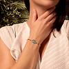 Karma and Luck  Bracelets - Womens  -  Walk with Integrity - Hematite Gold Tone Bracelet