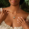 Karma and Luck  Necklaces - Womens  -  Cosmic Optimism - The Sun Tarot Card Necklace