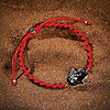 Karma and Luck  Bracelet  -  Omnipresent Spirit - Hamsa Eye of Horus Red String Bracelet
