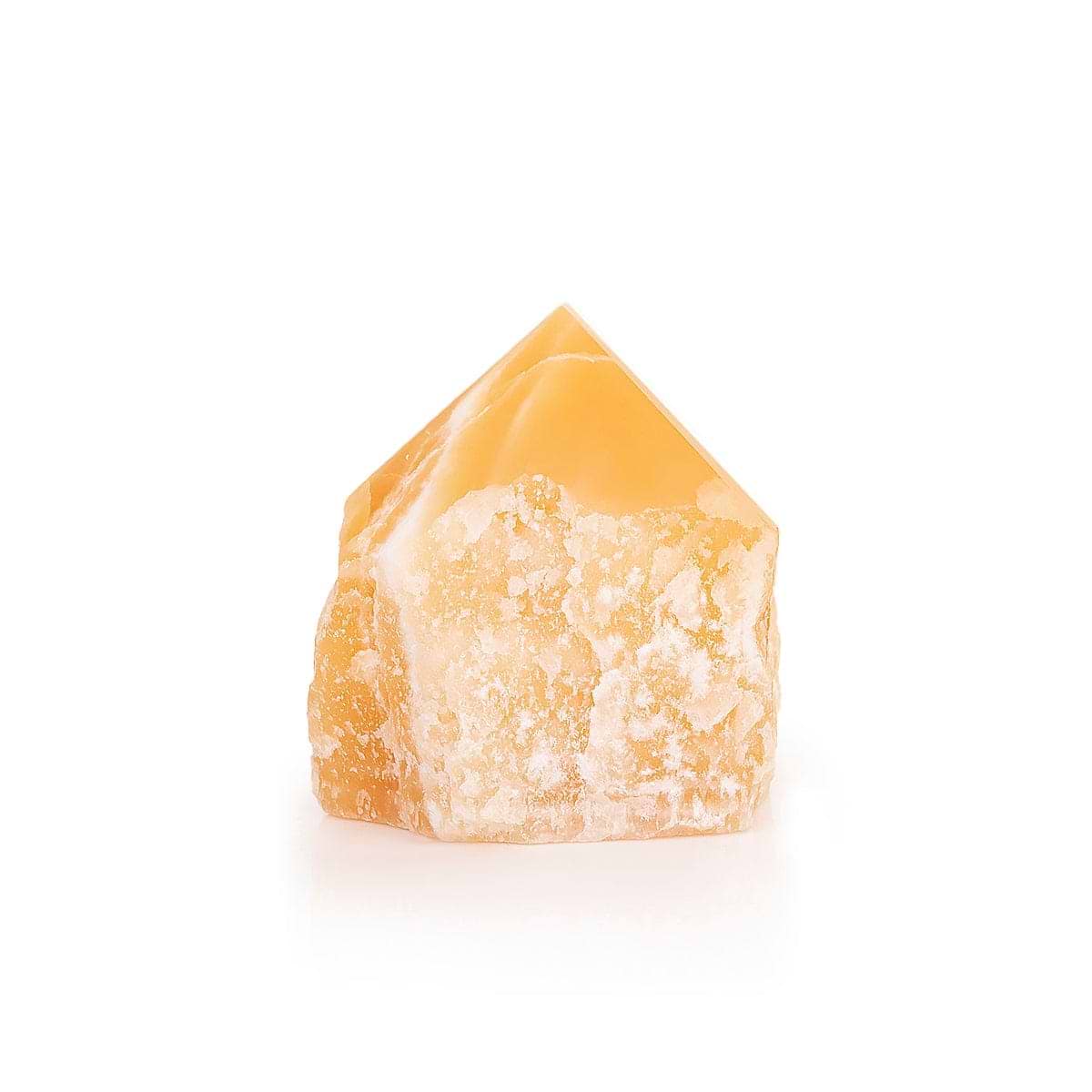Karma and Luck  Stone  -  Raw Yellow Calcite Mineral