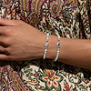 Karma and Luck  Bracelets - Womens  -  Blooming Splendor Jade Lotus Charm Bracelet